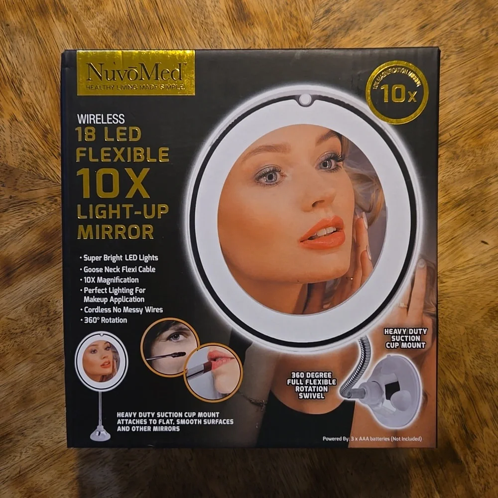 LED Wireless Make Up Mirror